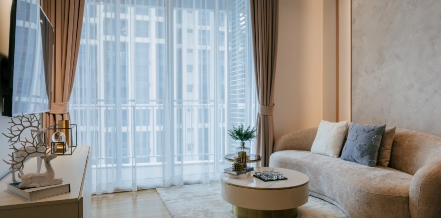 Кондоминиум с 1 спальней в Бангкоке, Таиланд № 142926