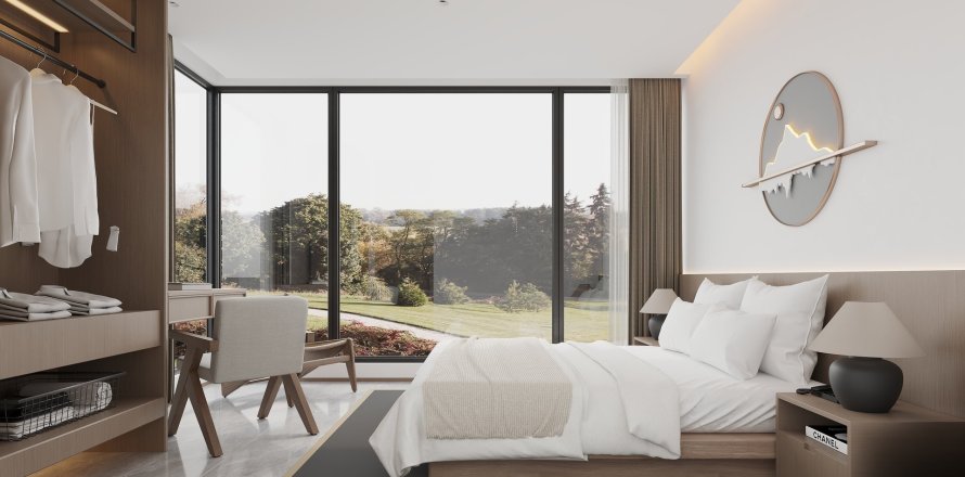 Квартира в One World One Home Condominium, Пхукет, Таиланд с 3 комнатами  № 176702