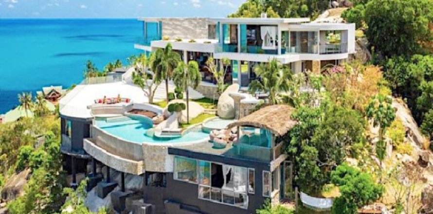 Villa sur Chaweng Beach, Ko Samui, Thaïlande 5 chambres № 194342