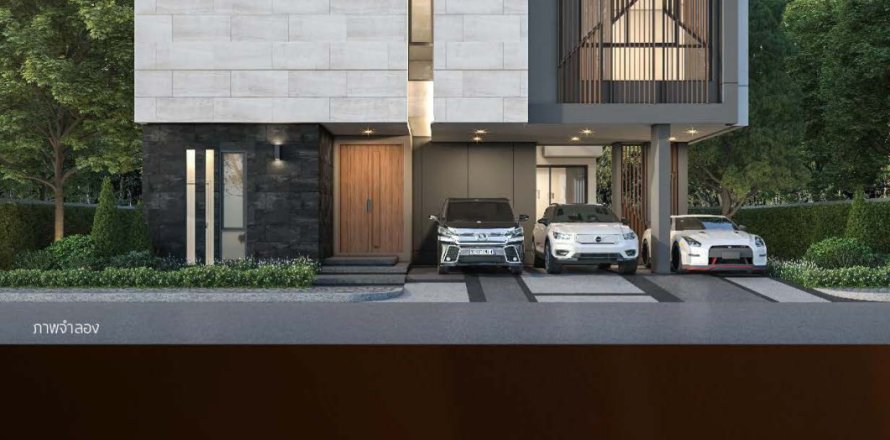 Villa à Bangkok, Thaïlande 4 chambres № 165403