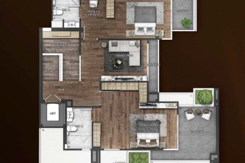 Villa à Bangkok, Thaïlande 4 chambres № 165403 - photo 16