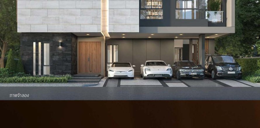 Villa à Bangkok, Thaïlande 5 chambres № 165402