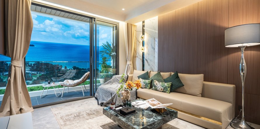 Квартира в Ayana Heights Seaview Residence, Пхукет, Таиланд с 4 комнатами  № 162239