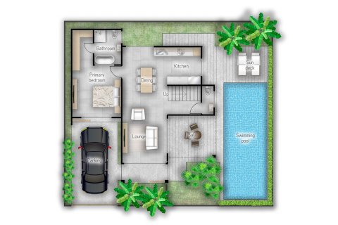 Villa in Chiang Mai, Thailand 4 bedrooms № 163875 - photo 5