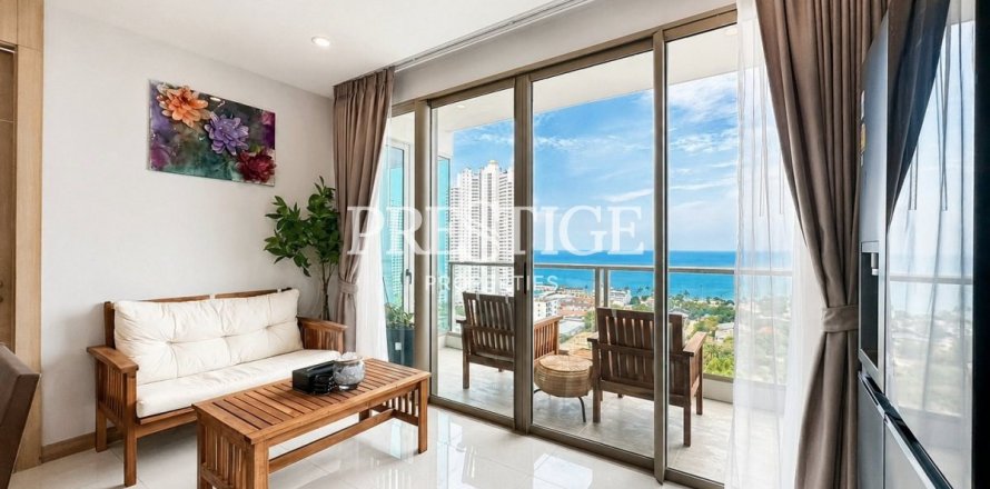 Condo à Pattaya, Thaïlande, 2 chambres  № 197571