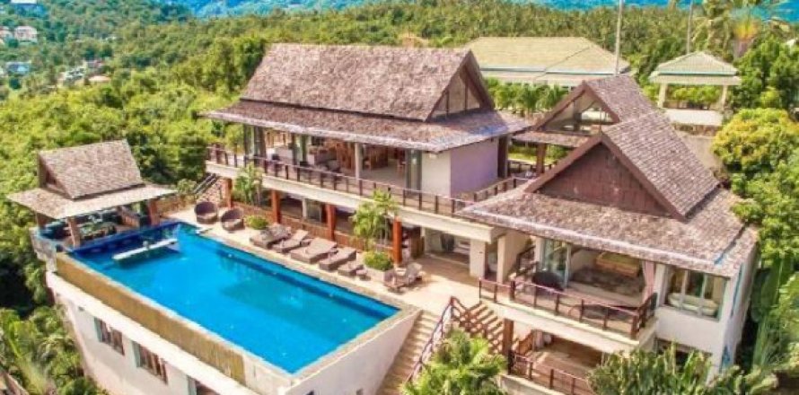 Villa à Ko Samui, Thaïlande 5 chambres № 194368