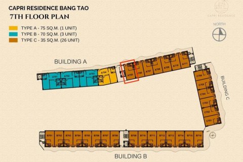 Студия в кондо в Пхукете, Таиланд № 147448 - фото 6