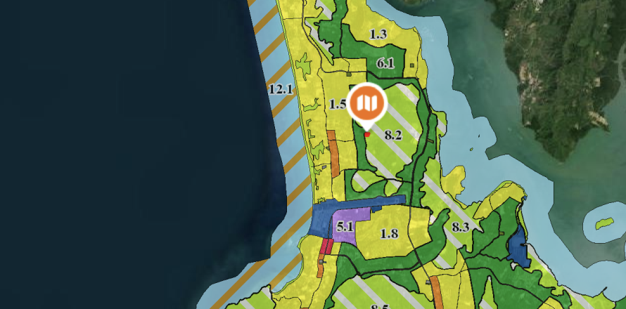 Земельный участок в Май Кхао, Таиланд 3636м2  № 152912