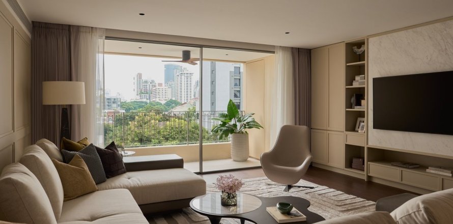 Penthouse à Watthana, Bangkok, Thaïlande 3 chambres № 153243