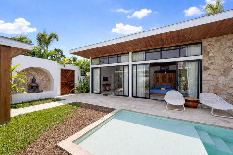 Дом в Самуи, Таиланд с 1 спальней  № 173894