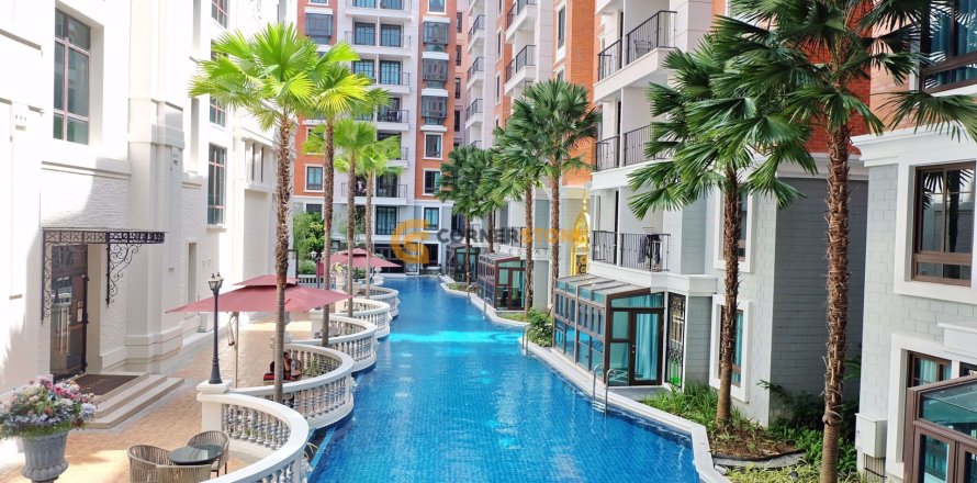 Studio dans le Condo sur Jomtien Beach, Pattaya, Thaïlande  № 176558