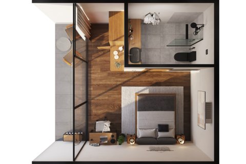 Wohnung in Koh Pha Ngan, Thailand 1 Schlafzimmer № 222685 - Foto 16