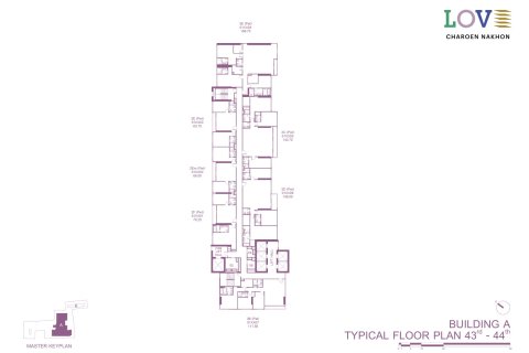Eigentumswohnung in Bangkok, Thailand, 3 Schlafzimmer № 222686 - Foto 12