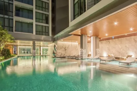 Студия в кондо в Ваттхане, Бангкок, Таиланд № 138110 - фото 5