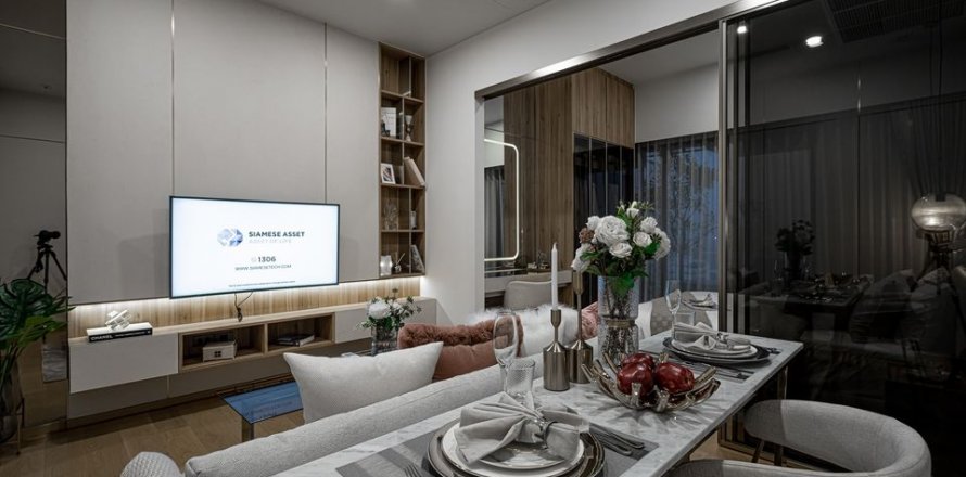 Condo à Bangkok, Thaïlande, 1 chambre  № 143701