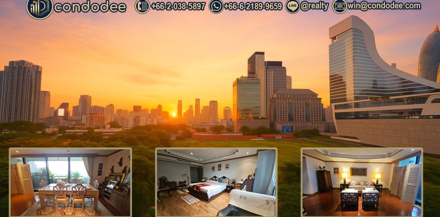 Condo à Bangkok, Thaïlande, 3 chambres № 201219