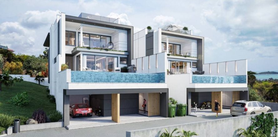 Villa in Ko Samui, Thailand 4 bedrooms № 114056