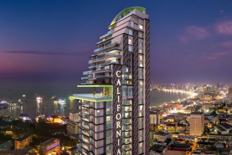 Apartamento de 3 habitaciones en Pattaya, Tailandia № 144391