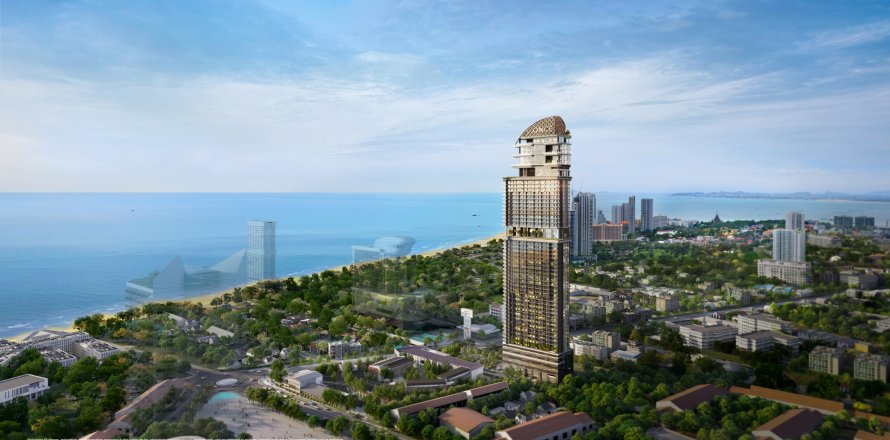 Квартира в Паттайе, Таиланд с 3 комнатами  № 144386