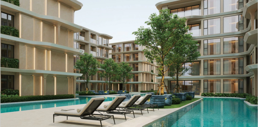 Квартира в Пхукете, Таиланд с 2 комнатами № 150758