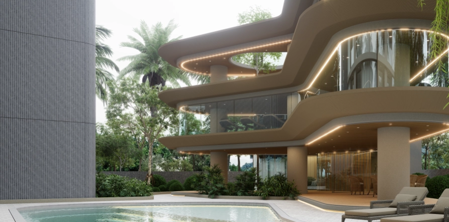 Квартира в Паттайе, Таиланд с 2 комнатами  № 150752