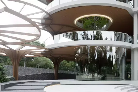 Квартира в Паттайе, Таиланд с 2 комнатами  № 150752 - фото 12