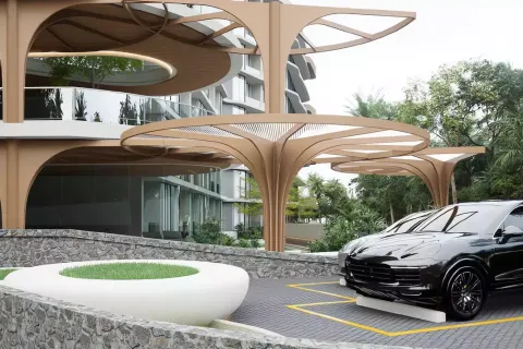 Квартира в Паттайе, Таиланд с 2 комнатами  № 150752 - фото 13