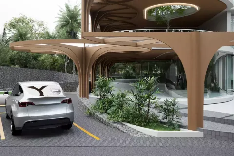 Квартира в Паттайе, Таиланд с 2 комнатами  № 150752 - фото 14