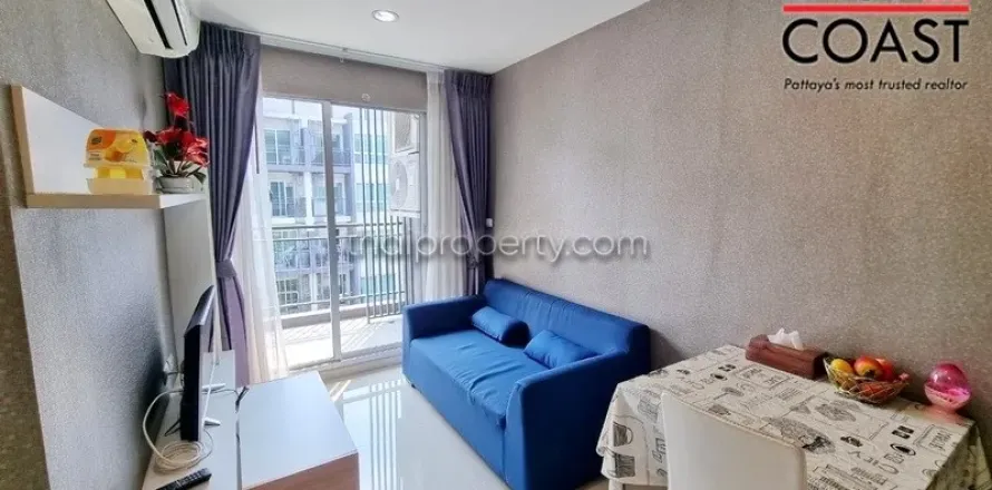 Condominio de 1 dormitorio en Pattaya, Tailandia № 213742