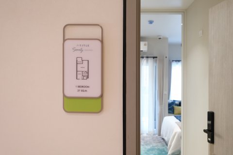 Квартира в Паттайе, Таиланд с 2 комнатами  № 134284 - фото 9