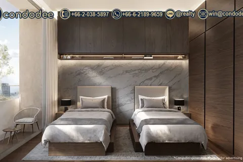 Condo à Bang Rak, Bangkok, Thaïlande, 4 chambres № 201177 - photo 6