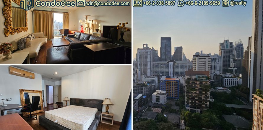 Condo à Watthana, Bangkok, Thaïlande, 3 chambres № 201178