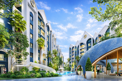 Квартира в Пхукете, Таиланд с 2 комнатами  № 150859