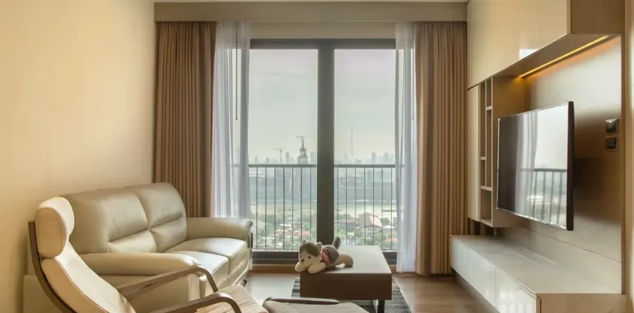 Кондоминиум с 2 спальнями в Банг Пхлате, Бангкок, Таиланд № 171125