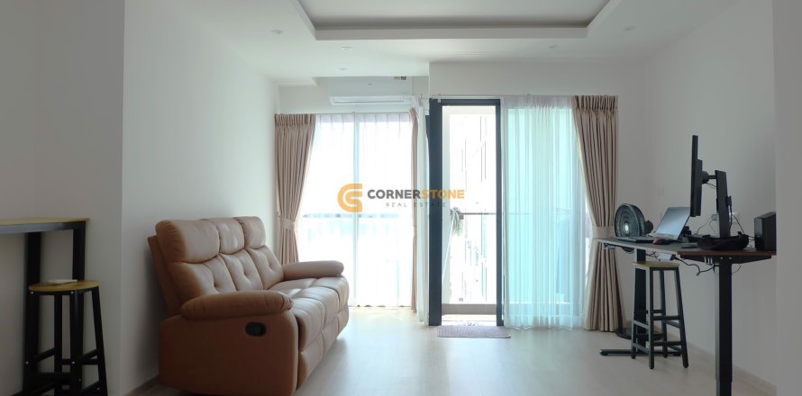 Studio in the Condo on Jomtien Beach, Pattaya, Thailand  № 163739