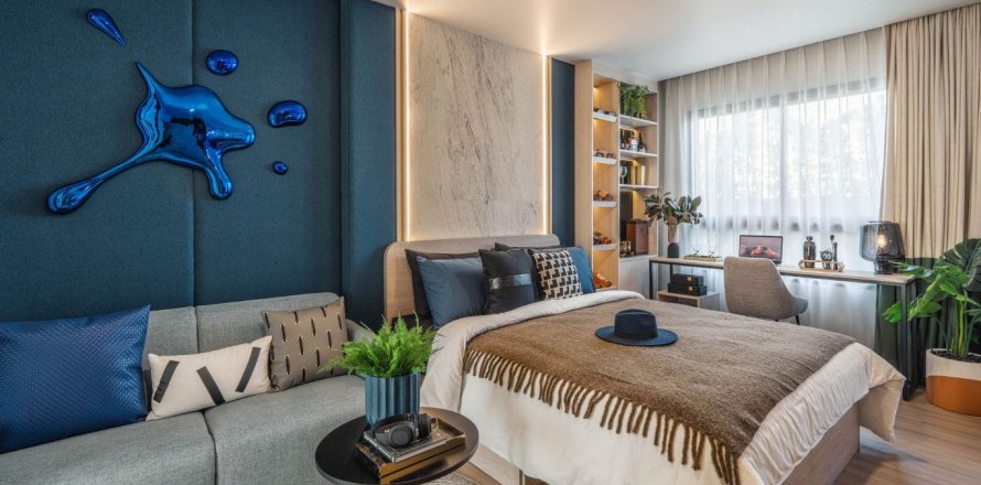 Квартира в Rhea, Пхукет, Таиланд с 3 комнатами  № 163733