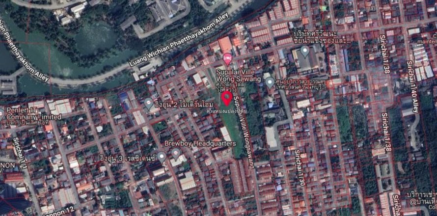 Terrain à Nonthaburi, Thaïlande 8000 m2 № 154080