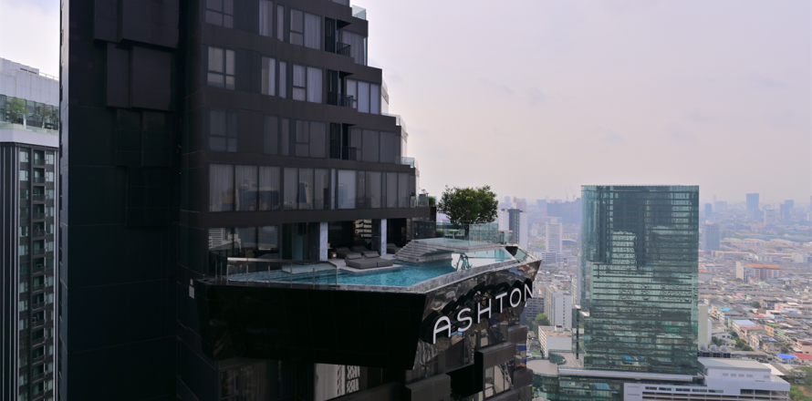 Condo à Bangkok, Thaïlande, 1 chambre № 185037