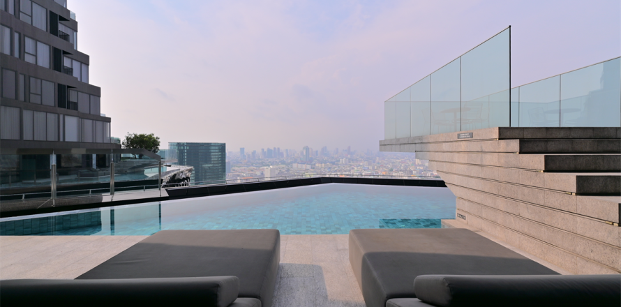 Condo à Bangkok, Thaïlande, 1 chambre  № 185037