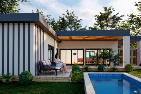 Вилла в Ча-аме, Таиланд с 2 спальнями  № 148590 - фото 1