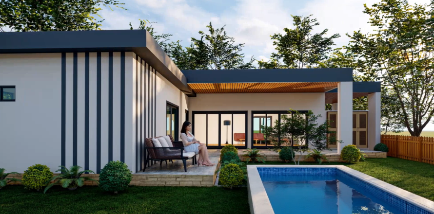 Вилла в Ча-аме, Таиланд с 2 спальнями  № 148590