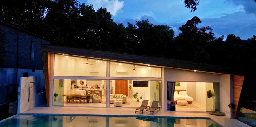 Вилла в Самуи, Таиланд с 4 спальнями № 144868