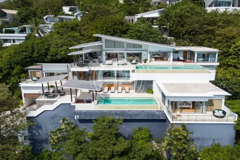 Villa à Ko Samui, Thaïlande 4 chambres № 190627