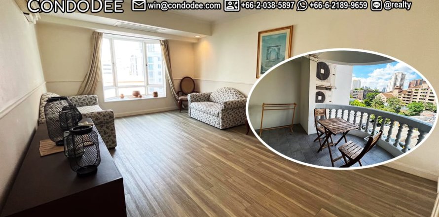 Condo à Watthana, Bangkok, Thaïlande, 3 chambres № 200983