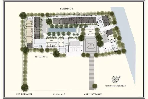 Студия в кондо в Патхум Ване, Бангкок, Таиланд № 156232 - фото 8