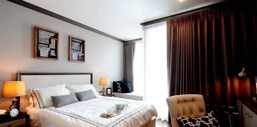 Студия в кондо в Патхум Ване, Бангкок, Таиланд № 156232