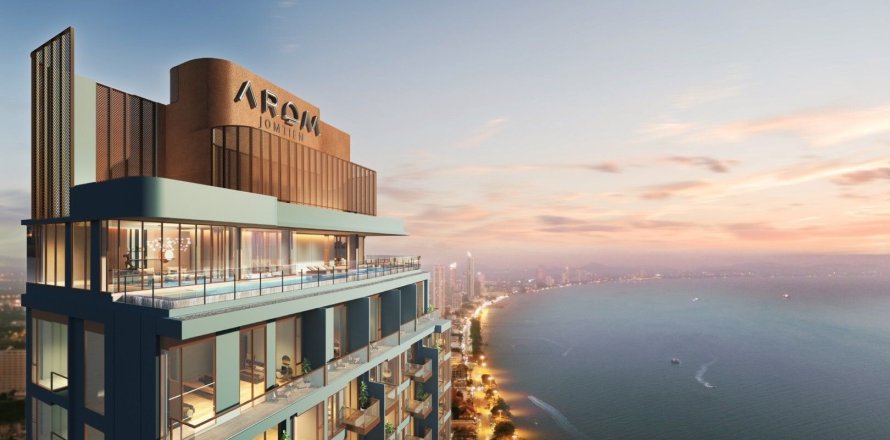 Condo à Pattaya, Thaïlande, 2 chambres № 171765