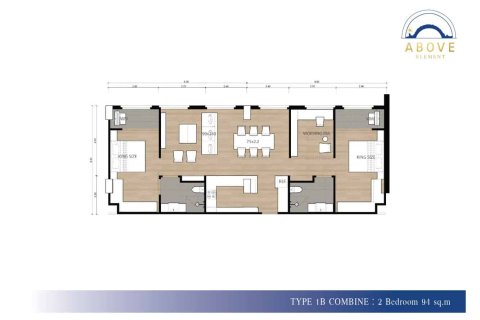 Condo à Bang Tao, Thaïlande, 2 chambres  № 166648 - photo 12