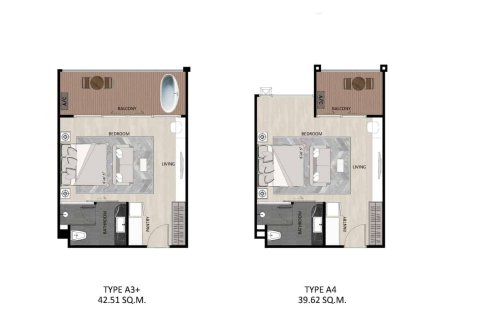 Condo à Phuket, Thaïlande, 1 chambre  № 166644 - photo 18