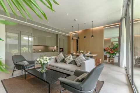 Пентхаус в Кату, Таиланд с 2 спальнями  № 158963 - фото 3